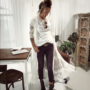 Spell & The Gypsy CANYON MOON MESH DUSTER XL